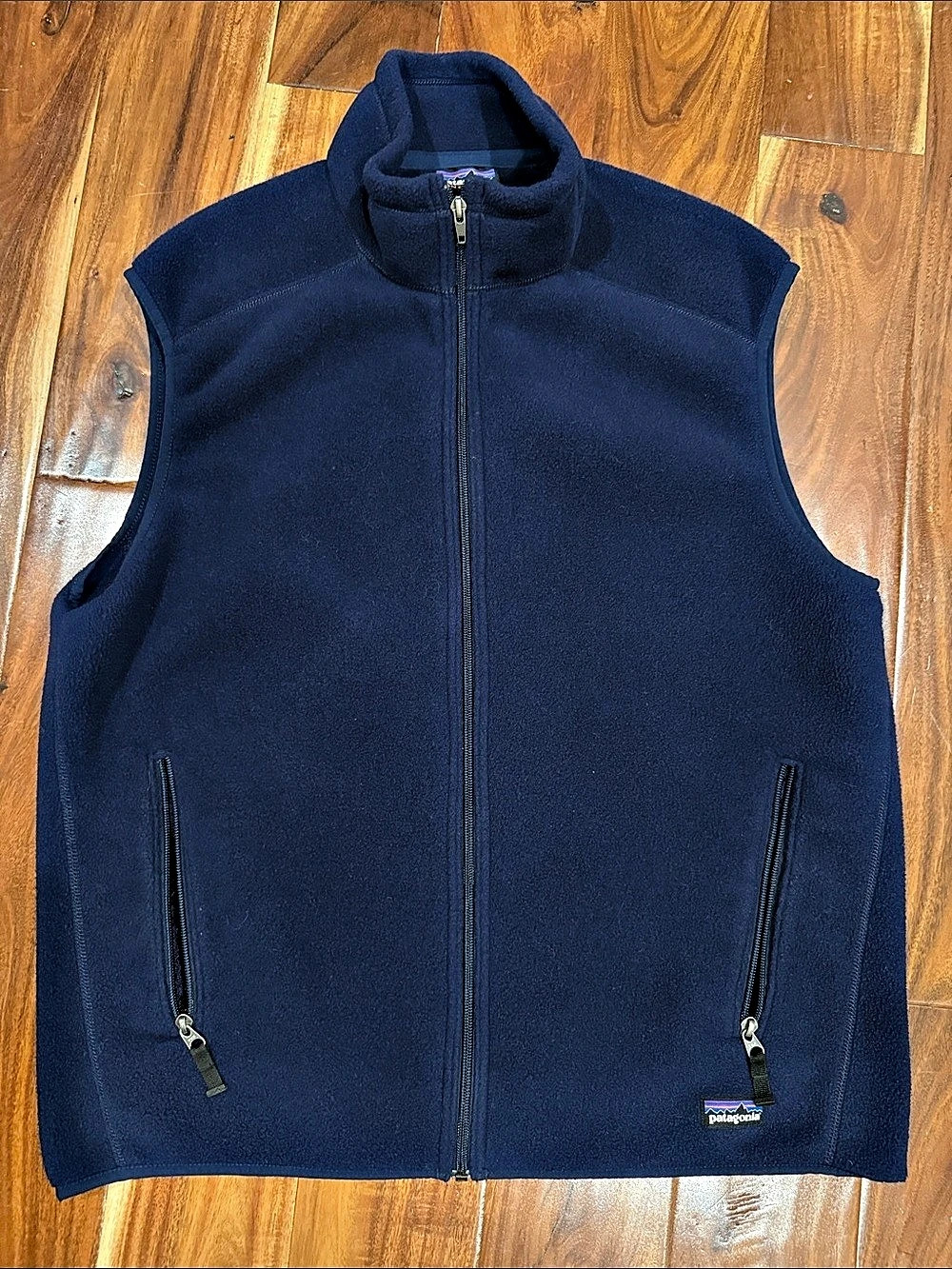 Patagonia Synchilla Fleece Vest Men's Blue Size Large